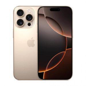iPhone 16 Pro 128 GB Titanio Sabbia Ricondizionato Eccellente